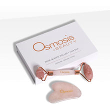  Osmosis Rose Quartz Facial Roller and Gua Sha set